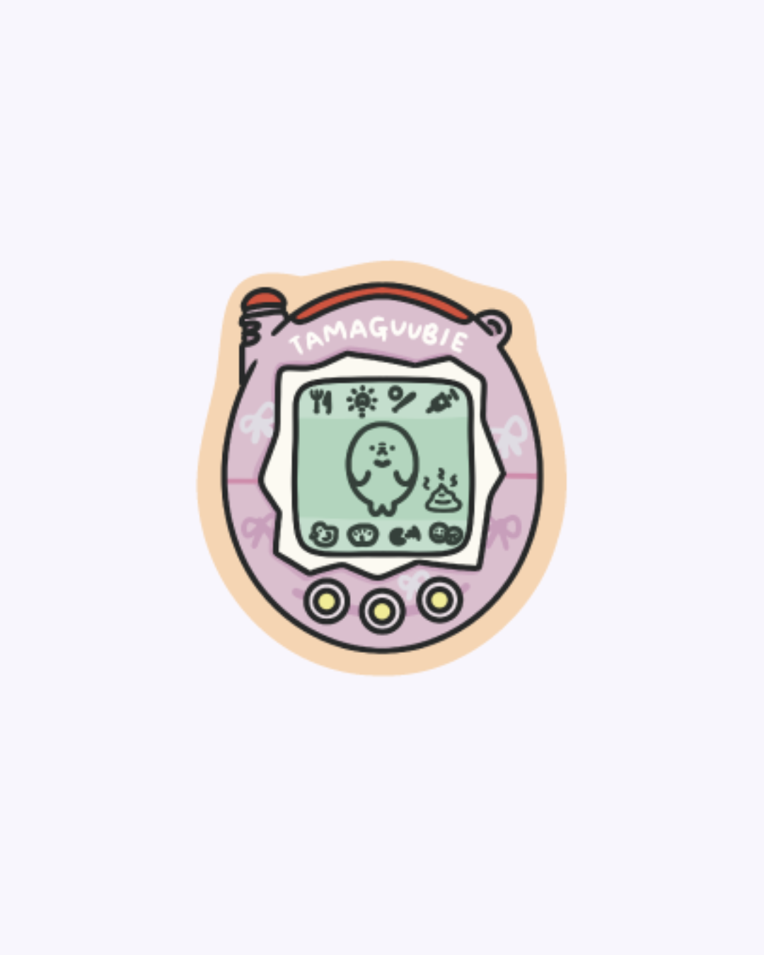 Tamaguubie Vinyl Sticker