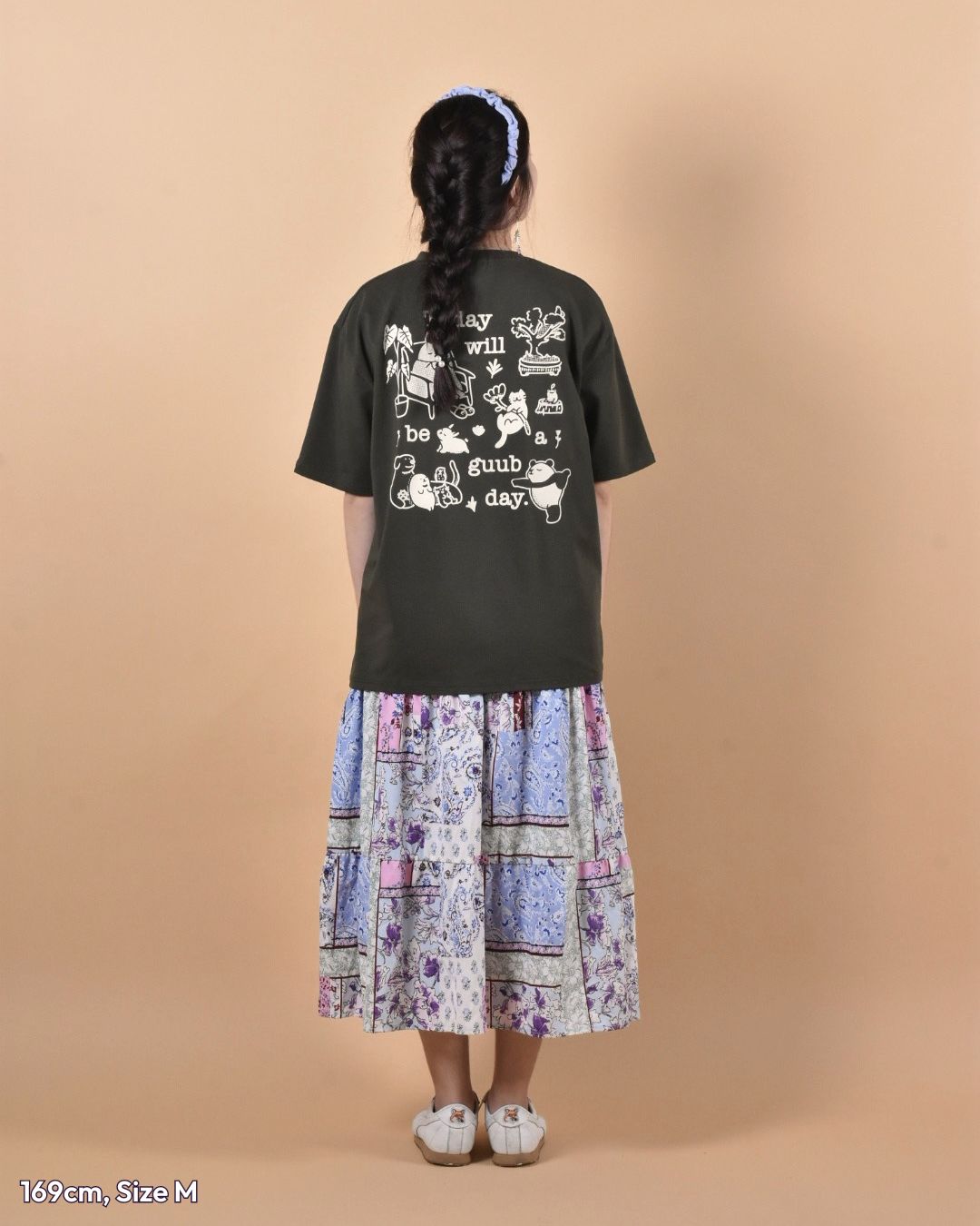 Today will be a guub day Oversized Tee - Midnight Green