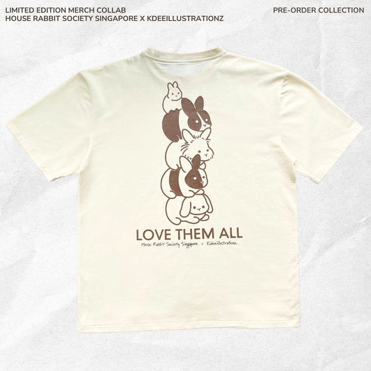 Love Them All Oversized Tee (Pre-order)