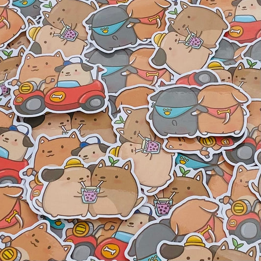 Best Fur-iend Stickers