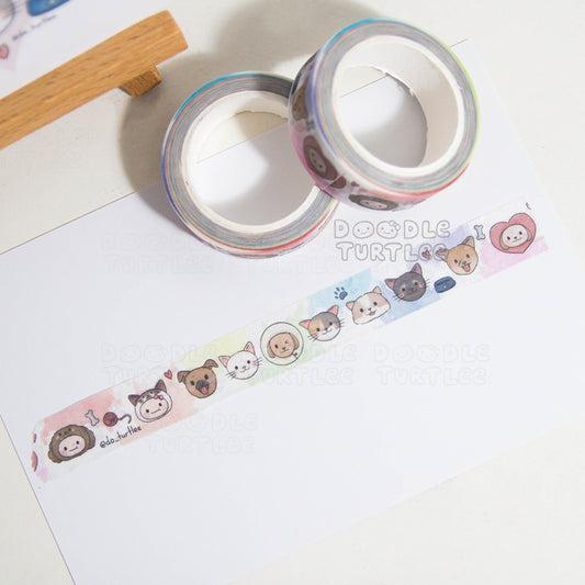 Furry Friends Washi Tape