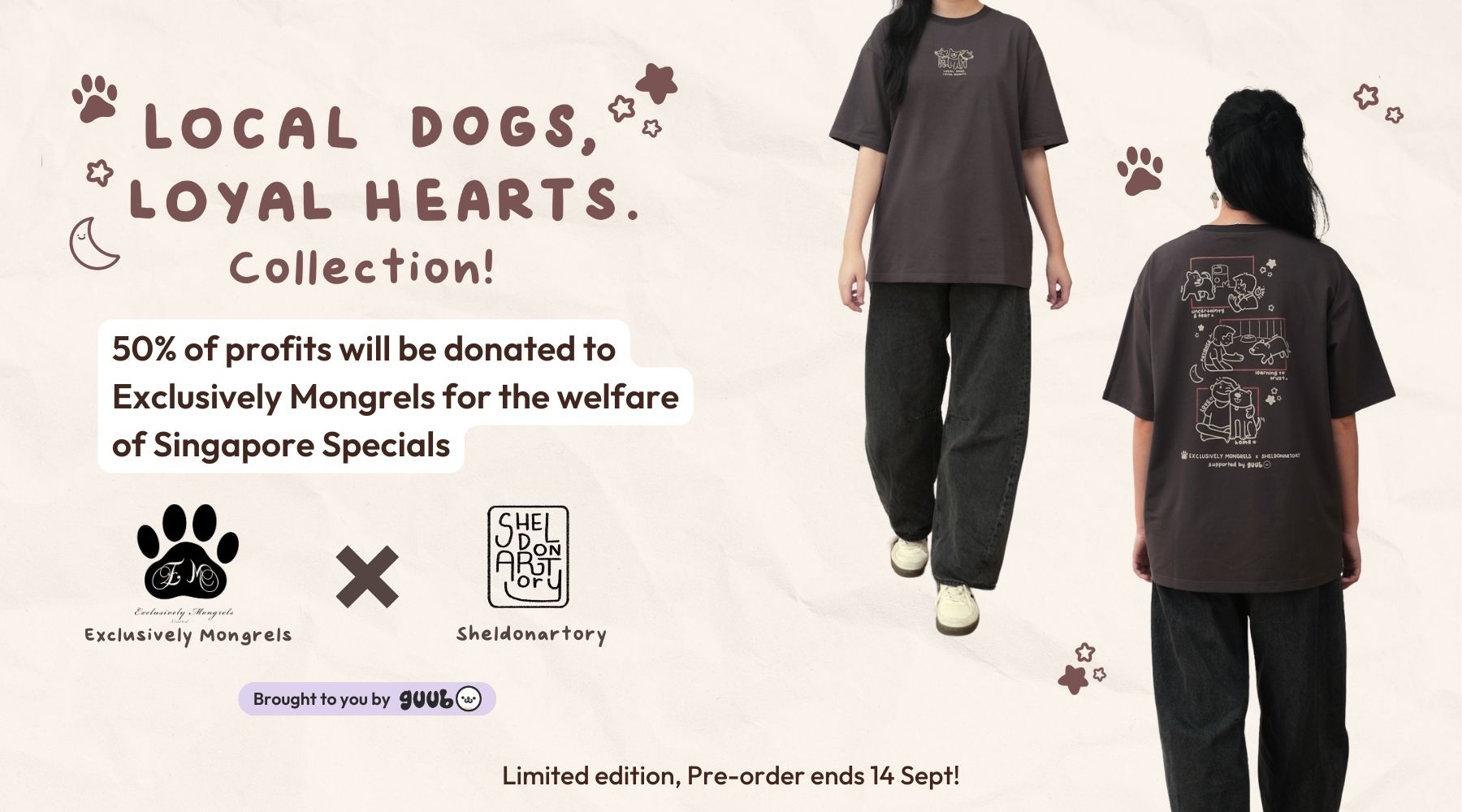 ❤️ Loyal Dogs Loyal Hearts Collection - Exclusively Mongrels x Sheldonartory