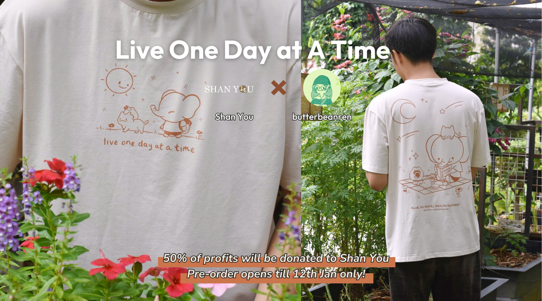 Shan You X butterbeanren - Live One Day At a Time Collection