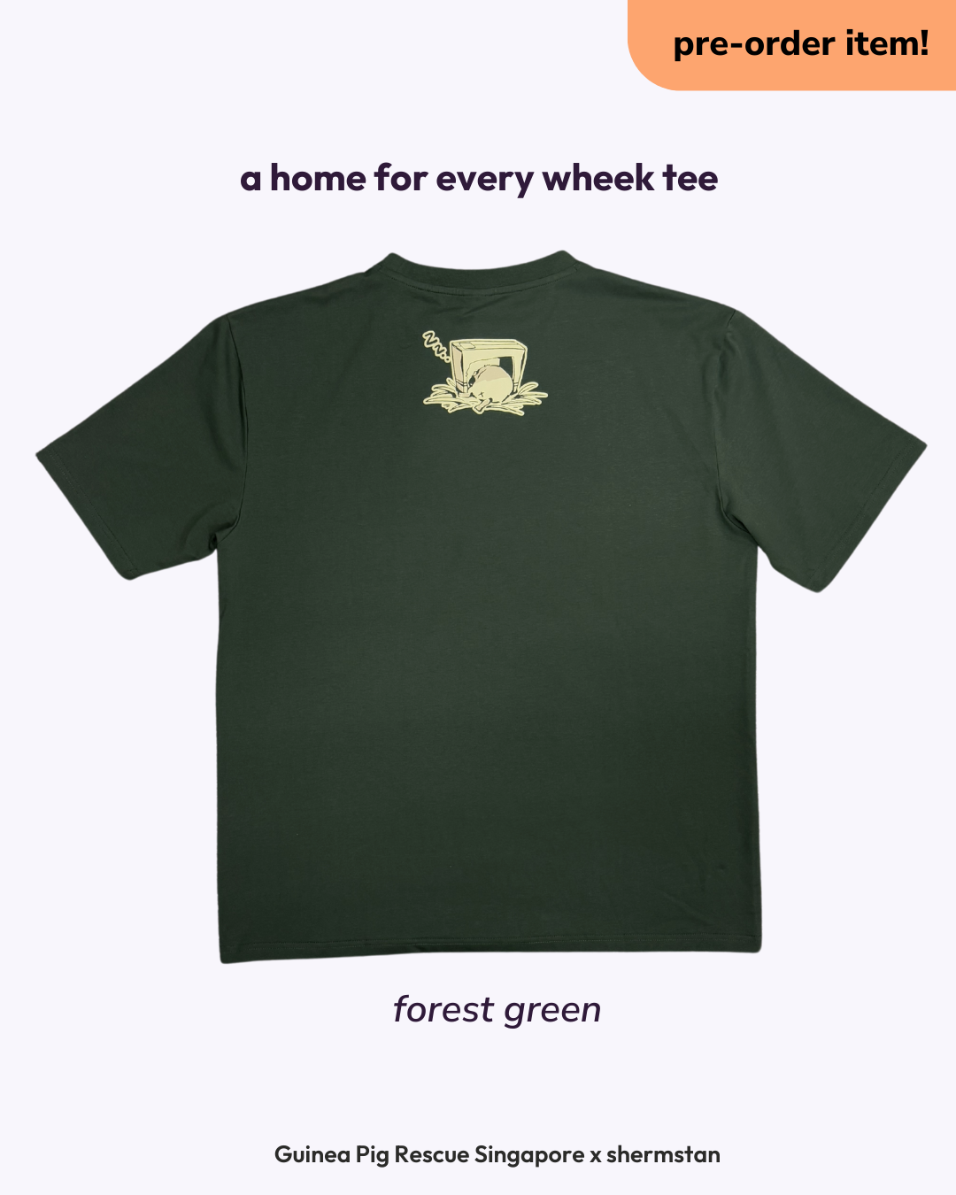 A Home For Every Wheek Oversized Tee (Pre-order)