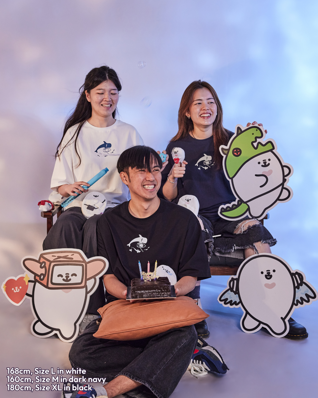 Going With The Flow Oversized Tee - Black