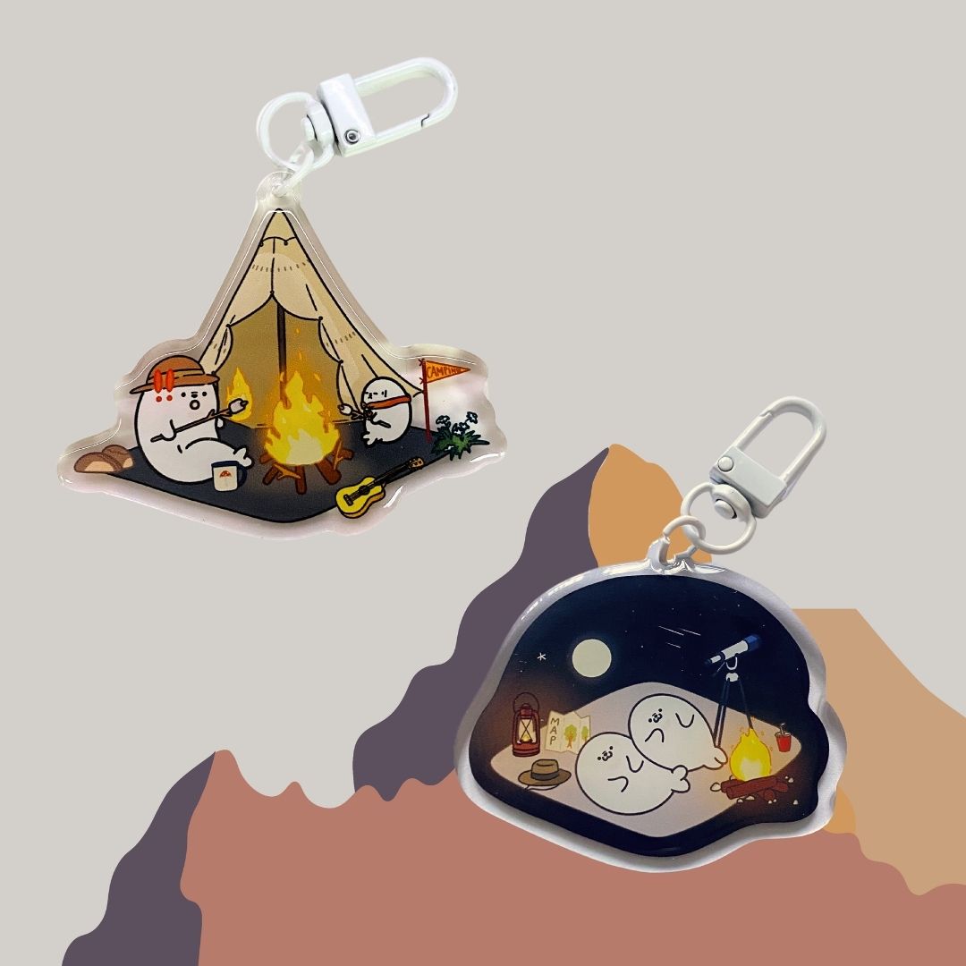 Everyday Explorer Acrylic Keychains