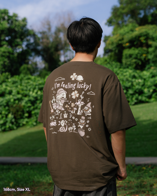 I'm Feeling Lucky Tee - Midnight Green (Pre-order)