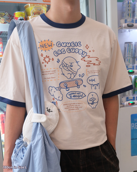 Bag Buddy Oversized Ringer Tee (Pre-order)