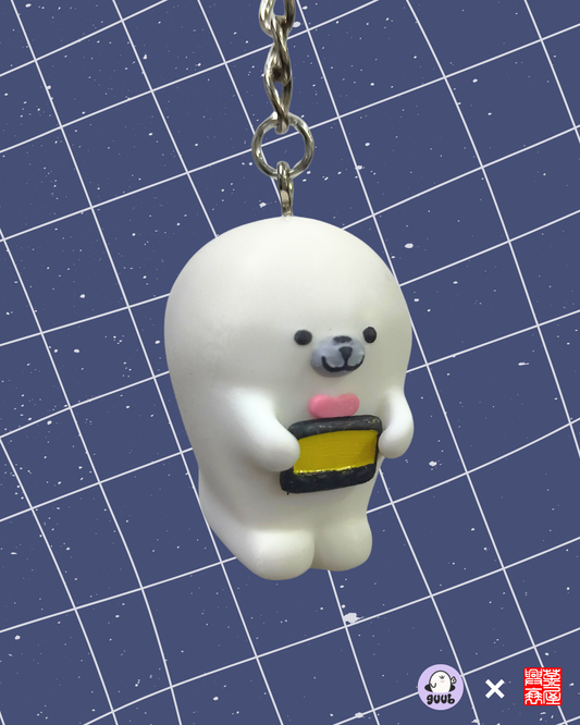 3D Printed Guubie & Payphone Keychain