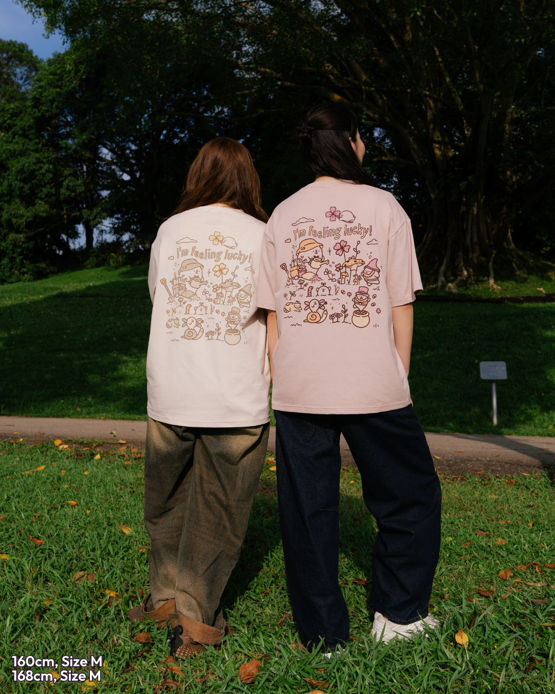 I'm Feeling Lucky Tee - Cream (Pre-order)