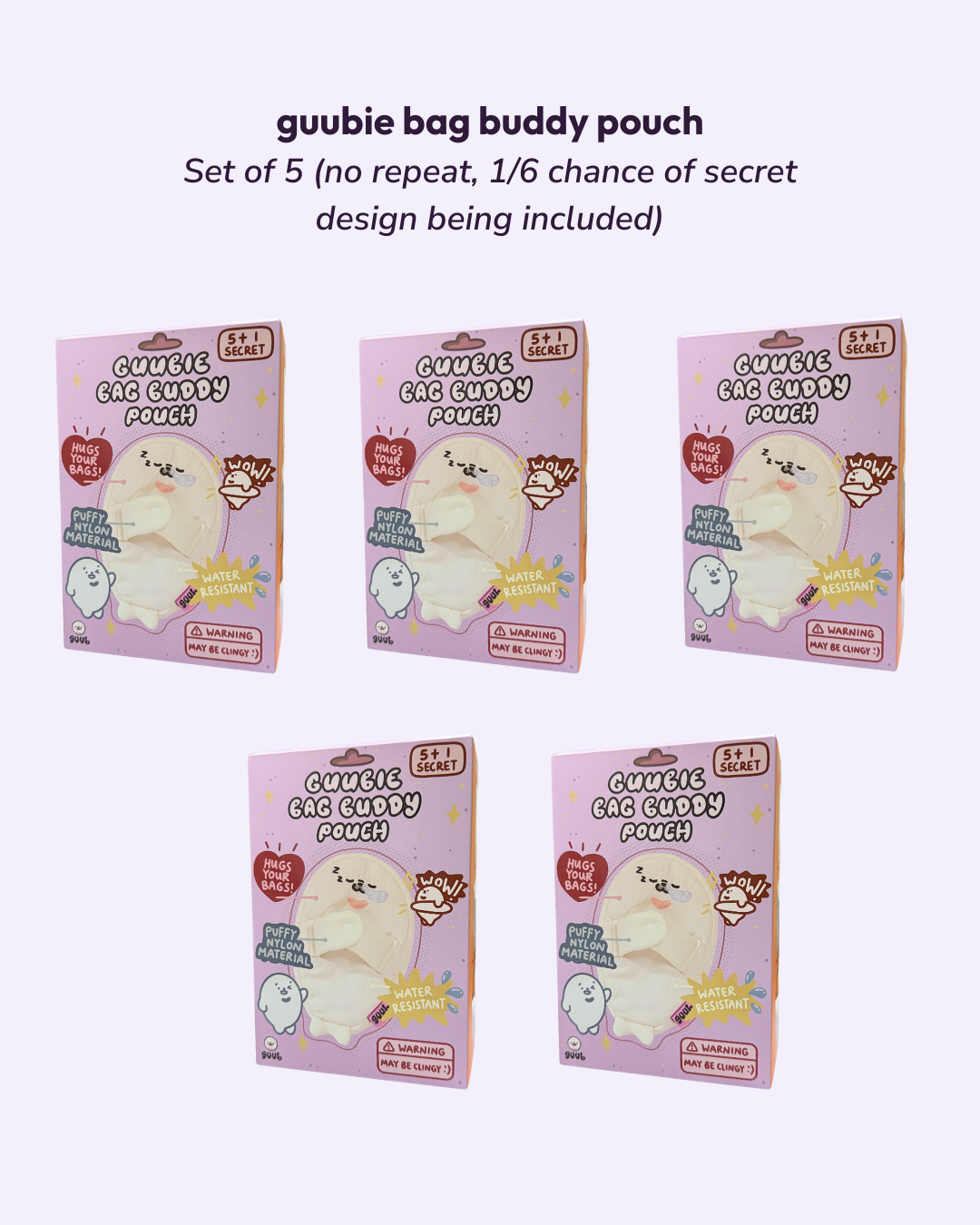 Guubie Bag Buddy Pouch Blind Box