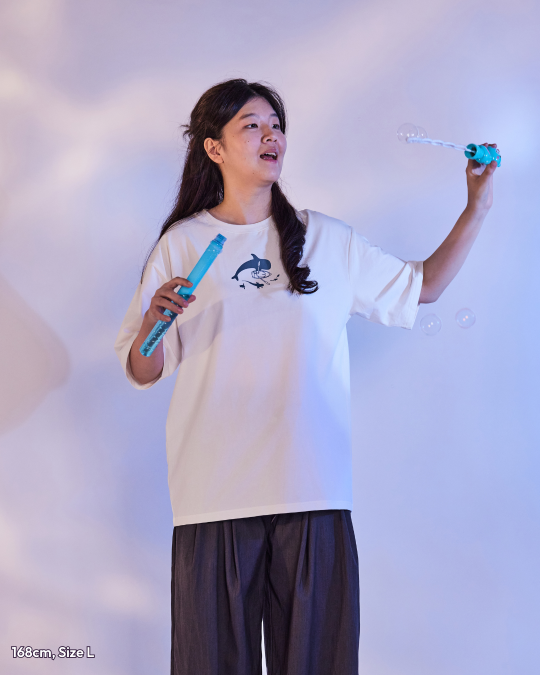 Going With The Flow Oversized Tee - White