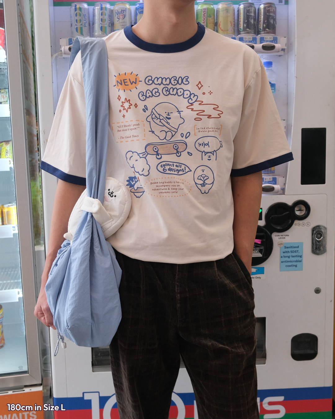 Bag Buddy Oversized Ringer Tee (Pre-order)