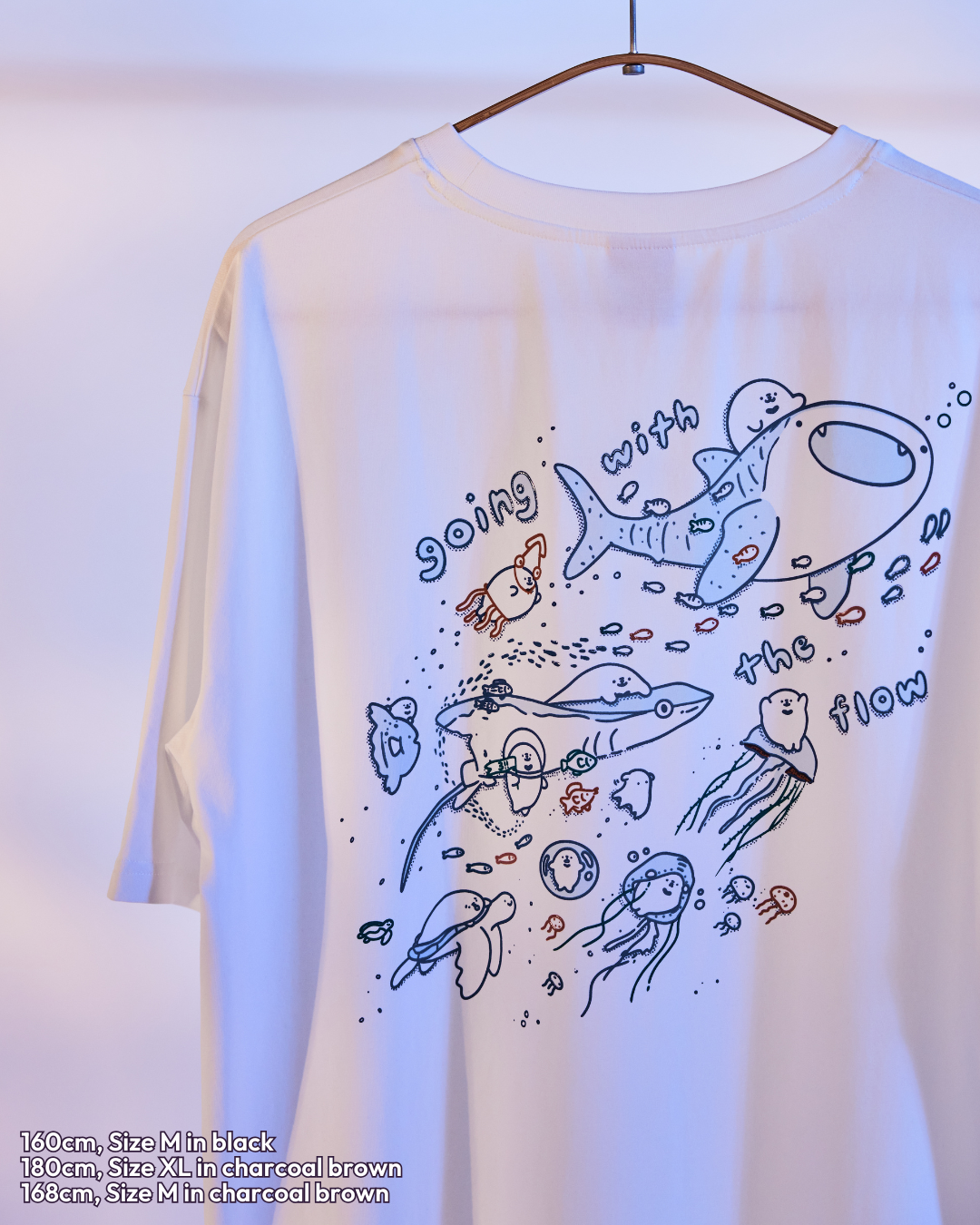 Going With The Flow Oversized Tee - White