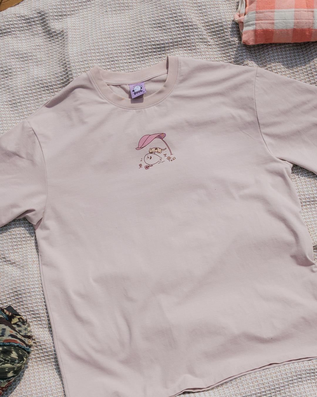 I'm Feeling Lucky Tee - Dusty Pink (Pre-order)