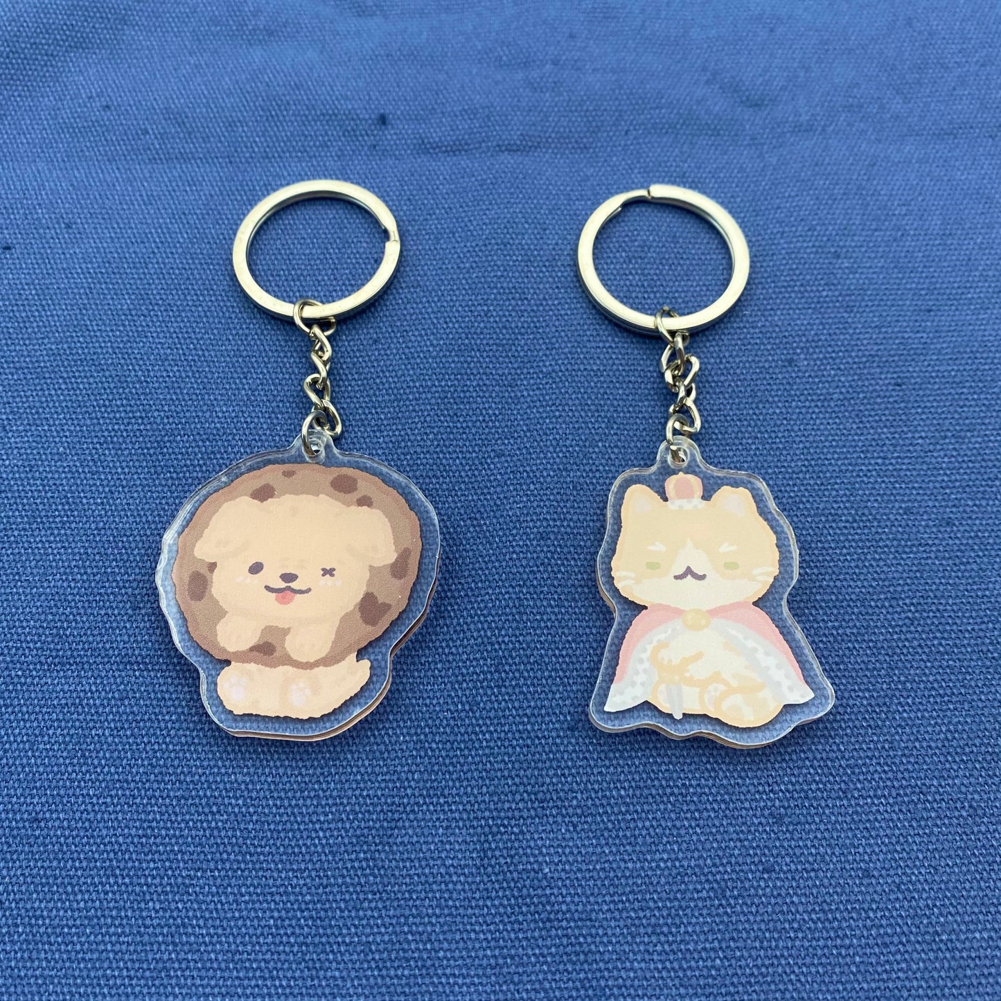 Cookie & King Keychains